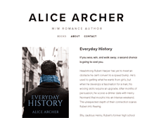 Tablet Screenshot of alicearcher.com